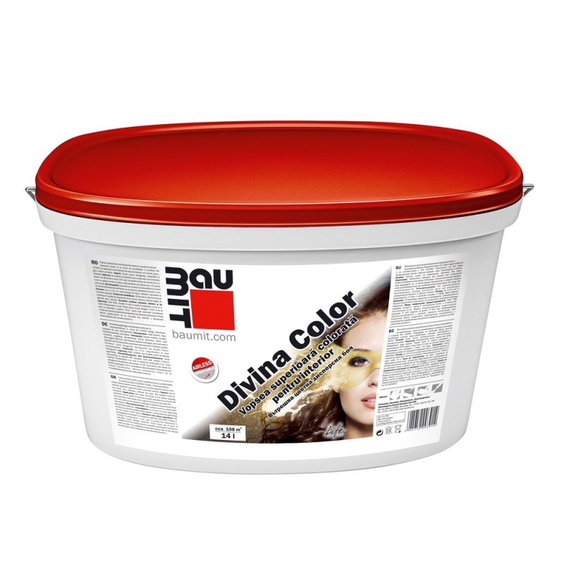 Vopsea superioară pentru interior Baumit DivinaColor 5 L Vopsea superioară pentru interior Baumit DivinaColor 5 L