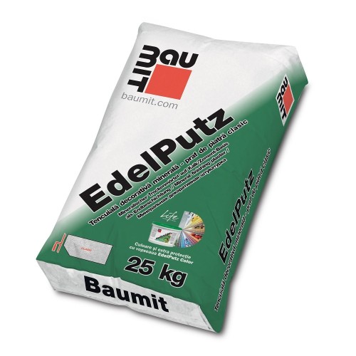 Tencuiala decorativă minerală Baumit EdelPutz 25 kg Tencuiala decorativă minerală Baumit EdelPutz 25 kg