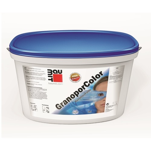 Vopsea acrilică pentru exterior Baumit GranoporColor 5 L Vopsea acrilică pentru exterior Baumit GranoporColor 5 L