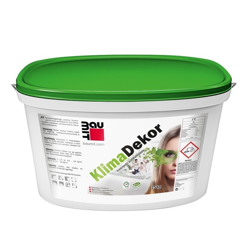 Tencuială decorativă de var pentru interior Baumit KlimaDekor 25 kg Tencuială decorativă de var pentru interior Baumit KlimaDekor 25 kg