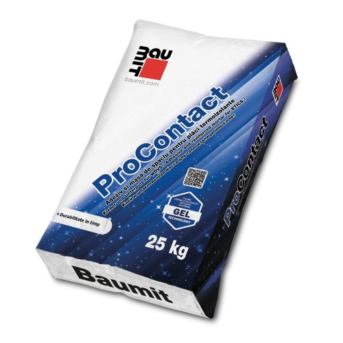 Adeziv si masa de spaclu Baumit ProContact 25 kg Adeziv si masa de spaclu Baumit ProContact 25 kg