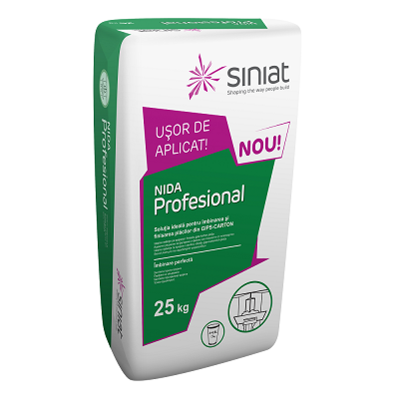 Ipsos de imbinare NIDA Profesional Siniat	 Ipsos de imbinare NIDA Profesional Siniat
