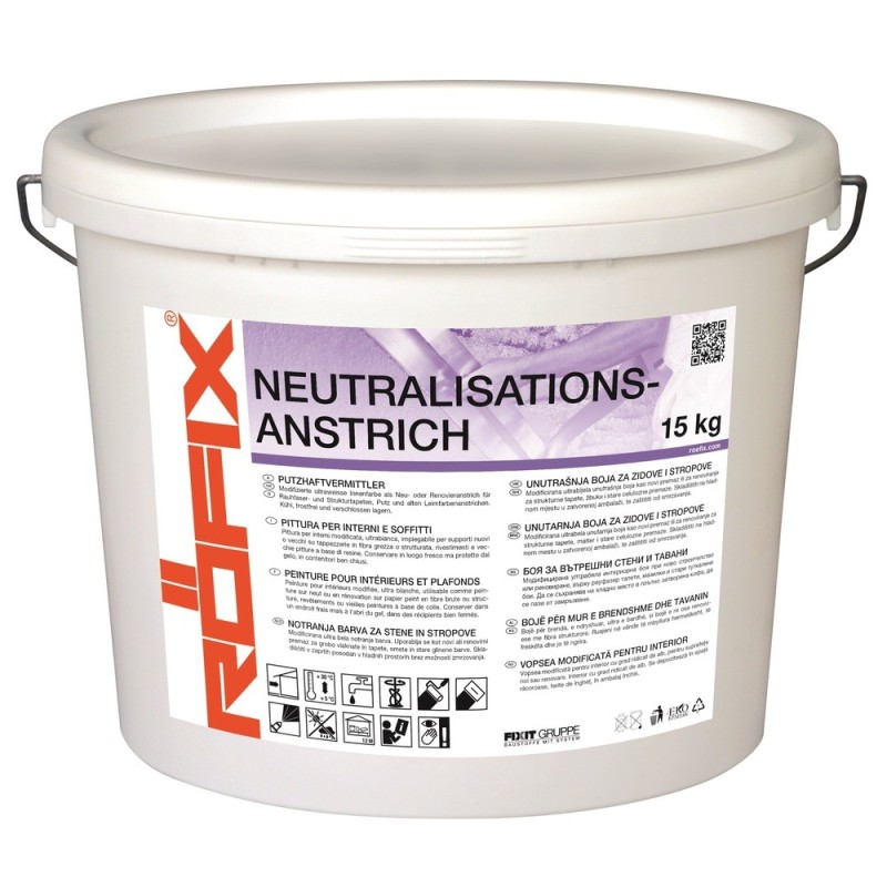 RÖFIX Neutralisationsanstrich Amorsa suprafete absorbante 15 kg RÖFIX Neutralisationsanstrich Amorsa suprafete absorbante 15 kg