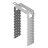 Bridă reglabilă multiplă 9-12 NIDA Metal