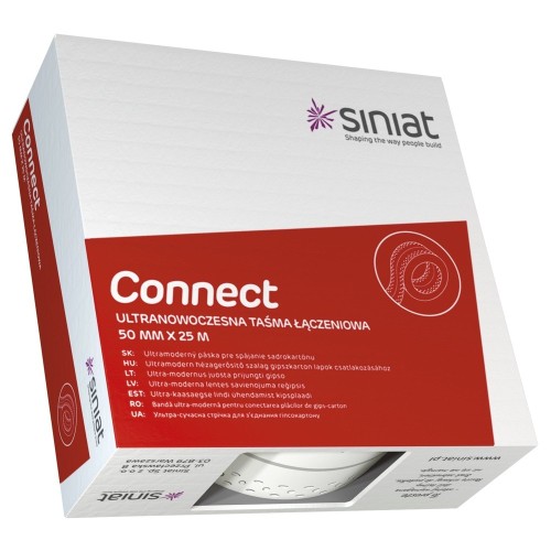 Bandă de îmbinare ultramodernă Connect Siniat 25 m
