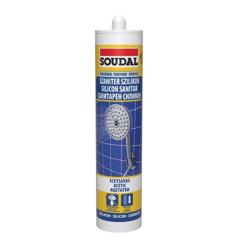 Silicon sanitar, transparent, 280ml Silicon sanitar, transparent, 280ml