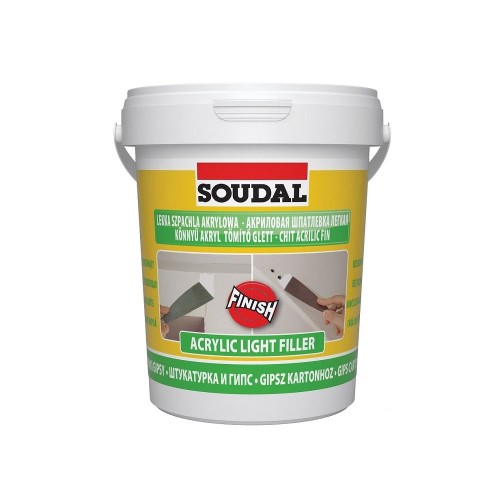 Chit acrilic pentru finisaje, 0,9L Chit acrilic pentru finisaje, 0,9L