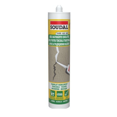 Mastic acrilic structural, alb, 280ml Mastic acrilic structural, alb, 280ml