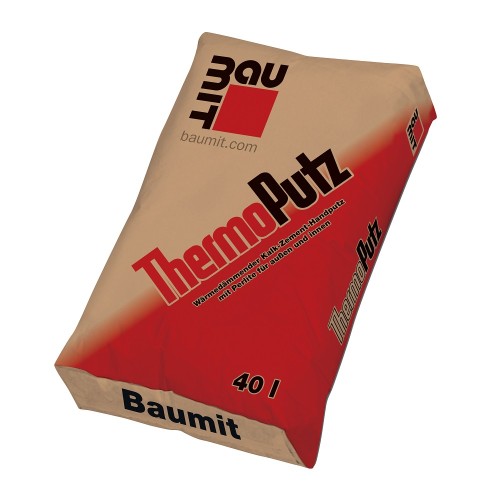 Tencuială termoizolantă Baumit ThermoPutz 40 L Tencuială termoizolantă Baumit ThermoPutz 40 L