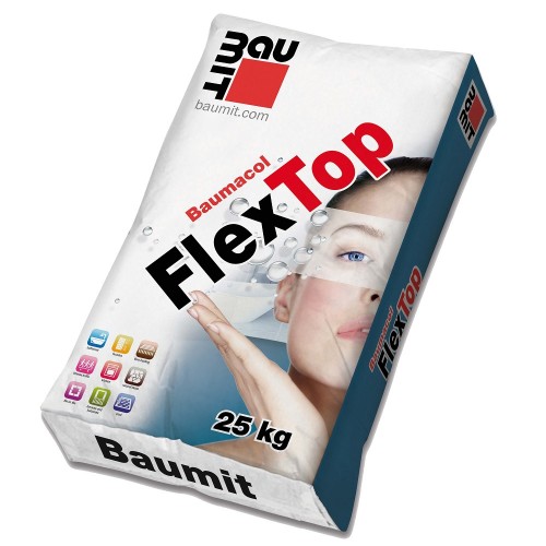 Adeziv flexibil Top cu fibre Baumacol FlexTop Fibre 25 kg Adeziv flexibil Top cu fibre Baumacol FlexTop Fibre 25 kg