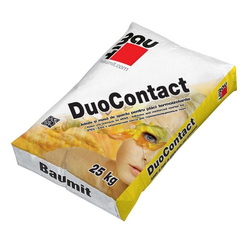 Adeziv si masa de spaclu Baumit DuoContact 25 kg Adeziv si masa de spaclu Baumit DuoContact 25 kg