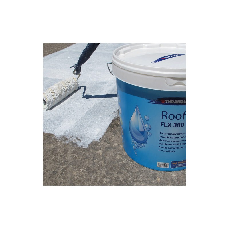 Membrana elastica hidroizolanta Thrakon FLX 380 Roof Sealer 12kg
