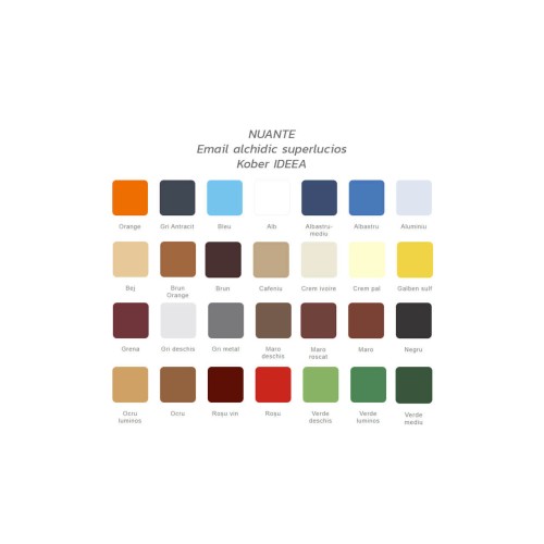 Email alchidic superlucios, Kober Ideea, Gri Deschis, 2.5l