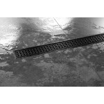 Gratar dus inox, Schluter-KERDI-LINE-B, 70 cm, grosime gresie 13-25mm
