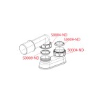 Sifon cada antimiros din polipropilena rezistenta termic si chimic , Alcadrain A53-DN50