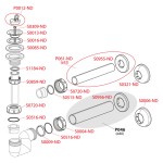 Sifon lavoar "S" DN40 cu sita din otel inoxidabil DN63, Alcadrain