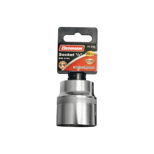 Tubulara, Benman,  6pt cr-va, 1"dr, 30mm, 70230