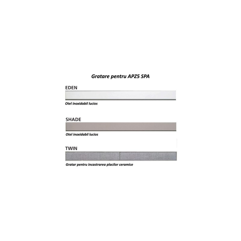 Canal de scurgere Alcadrain, instalare in perete 750mm