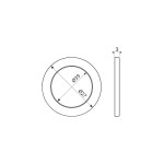 Garnitura din doua componente 5", Alcadrain A7990