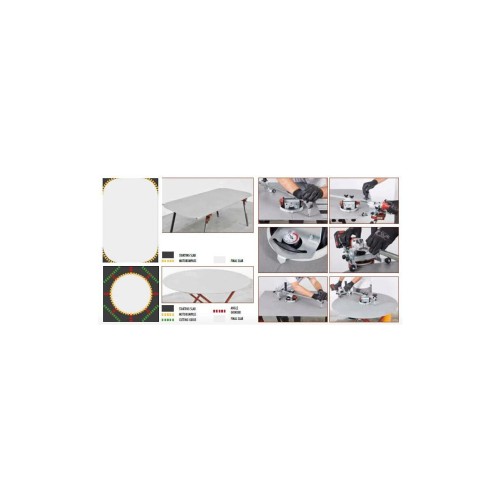 Dispozitiv taiere circulara placi ceramice Motokompass, Raimondi