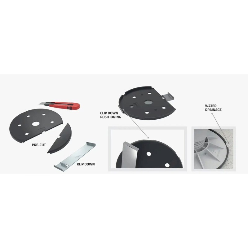 Protectie cauciuc Skudo, #200 negru