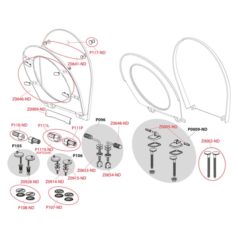 Capac WC Antibacterial din duroplast, Alcadrain A601