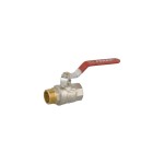 Robinet trecere alama pt. apa, Ferro, PN25, 1 1/2" FI-FE cu sfera si maneta _KP51