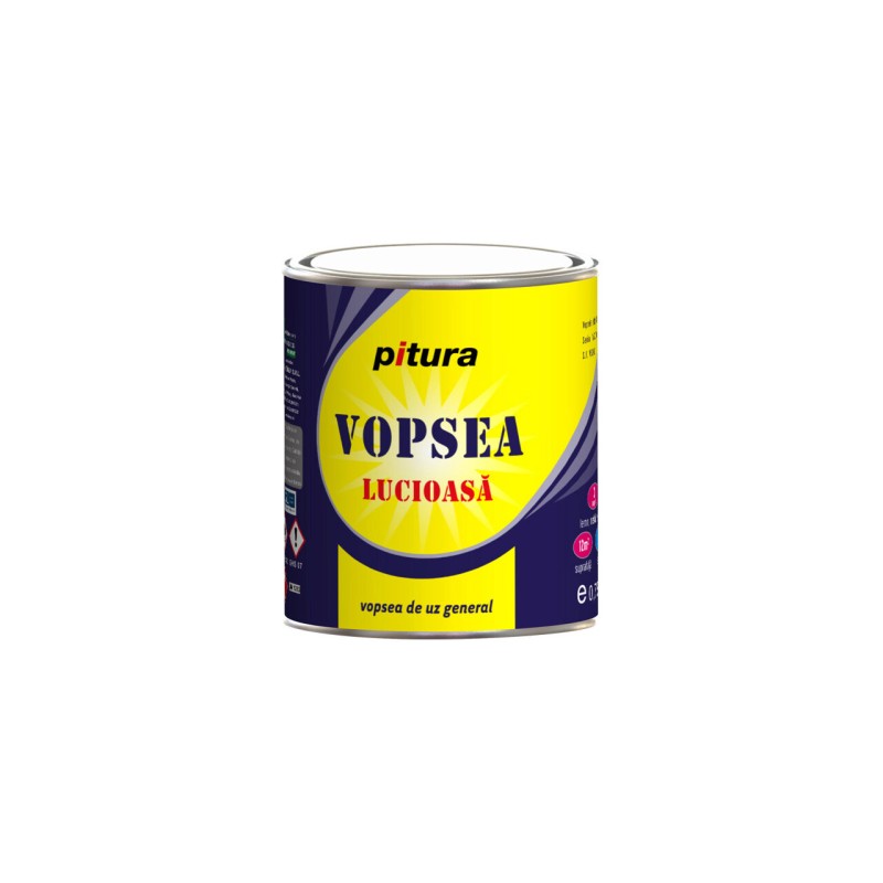 VOPSEA ALCHIDICA LUCIOASA PENTRU LEMN KOBER PITURA 0,75L