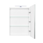 Oglinda cabinet, Roca, Victoria Nord 600 dreapta, alb