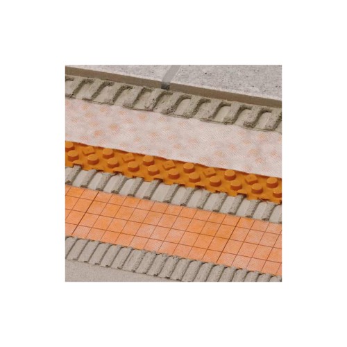 Membrana drenaj pardoseli, Schluter Ditra Drain 4, 1x25 m