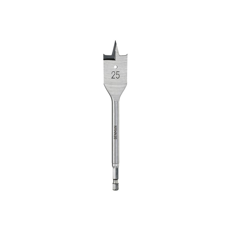 Burghiu lemn cu varf plat, Benman, 40 x 150mm, 74727