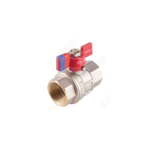 Robinet trecere sfera cu fluture, Ferro, PN30, 1/2" FI-FI, F-Power _KFPM1