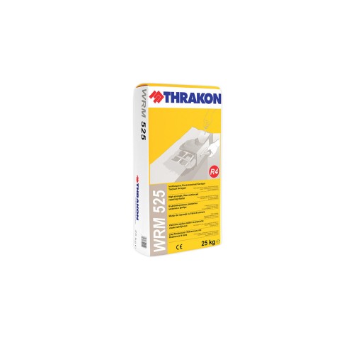 Mortar de reparatii cu fibre de armare, Thrakon WRM 525, gri, 25kg Mortar de reparatii cu fibre de armare, Thrakon WRM 525, gri, 25kg