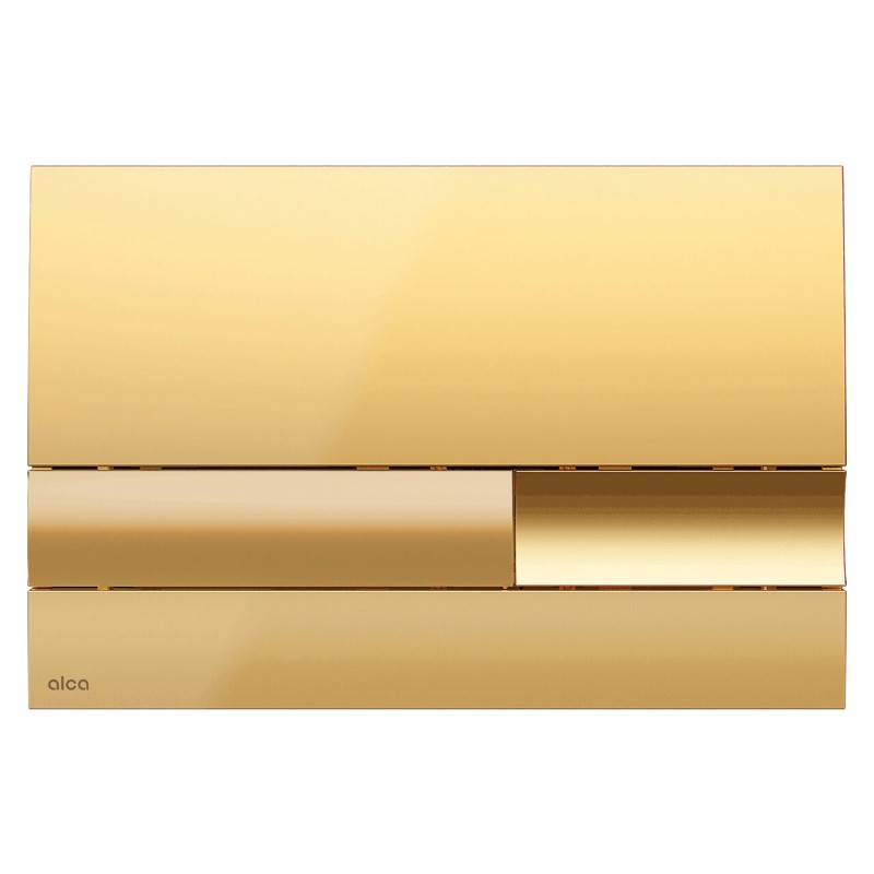 Clapeta de actionare pentru rezervor incastrat, Alcadrain, auriu, M1745