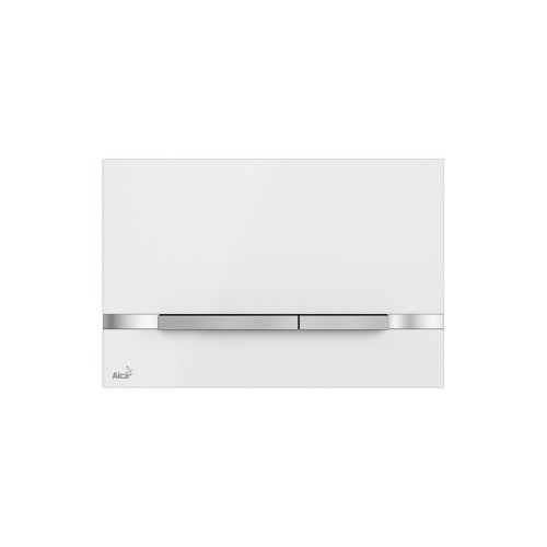 Clapeta de actionare pentru rezervoare Alcadrain, stripe-white