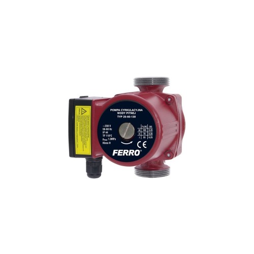 Pompa circulatie, Ferro, 25x60x130