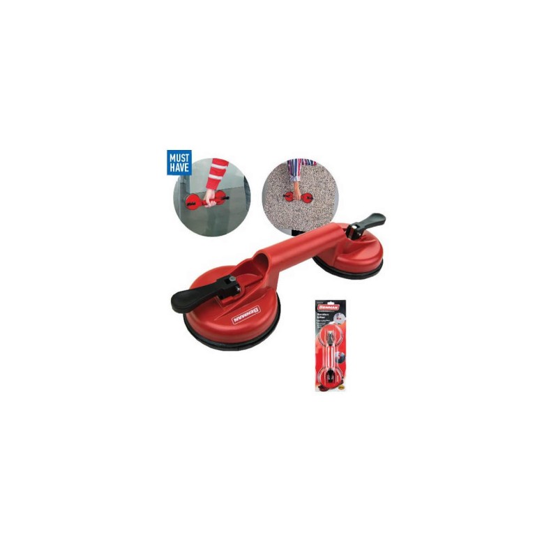 VENTUZA DUBLA CU MANER FIBRA DE STICLA, BENMAN, 40KG, 70301