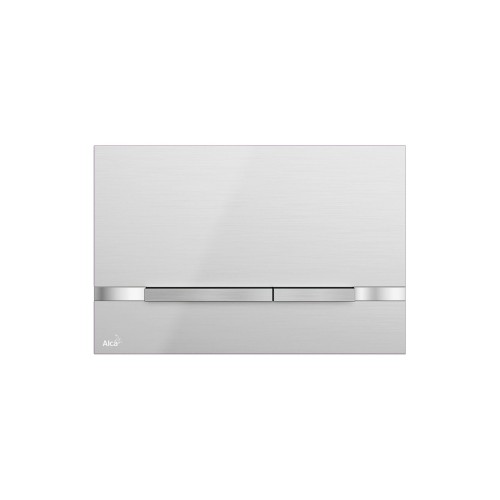 Clapeta de actionare Alcadrain, din otel inoxidabil Stripe-Inox