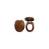 CAPAC WC DIN LEMN DE STEJAR, FERRO, NATUR INCHIS, WC/DUB2