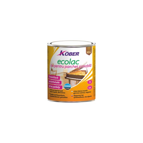 Lac lucios pentru parchet si mobila Kober Ecolac 0,75l