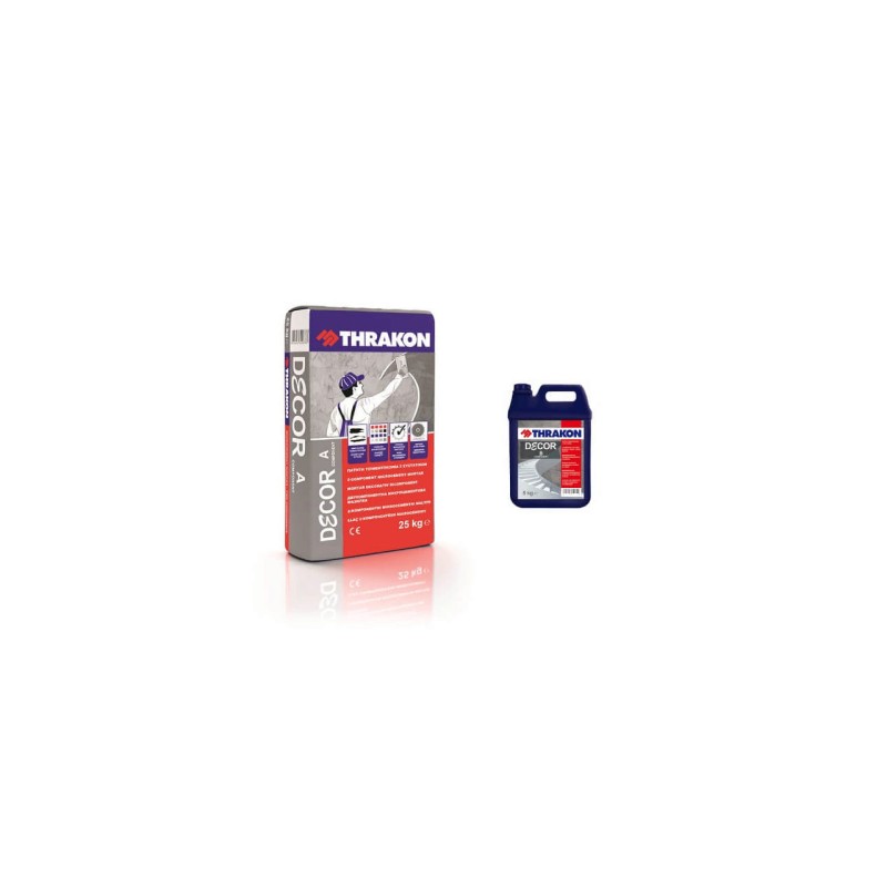 Mortar decorativ bicomponent, microciment, Thrakon Decor 30 kg Mortar decorativ bicomponent, microciment, Thrakon Decor 30 kg