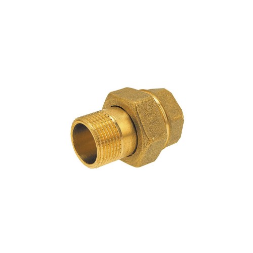 Racord olandez din alama, Ferro, 1" FI-FE cu O-ring_SGU7