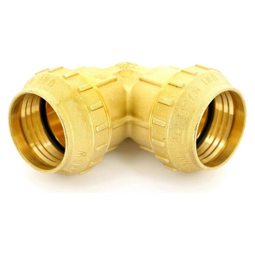 Cot dublu de compresie, Tiemme, pentru tub PE-PEHD-PEX, 32-32