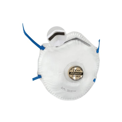 Masca protectie pentru particule, FF Group, V-210 SL FFP1, cu valva, 36456