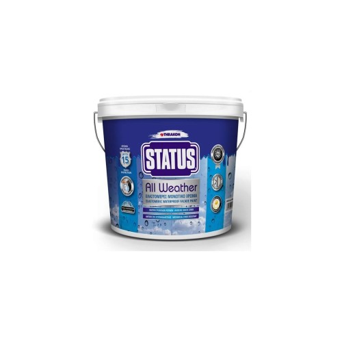 Vopsea lavabila elastomerica Status All Weather, 3l