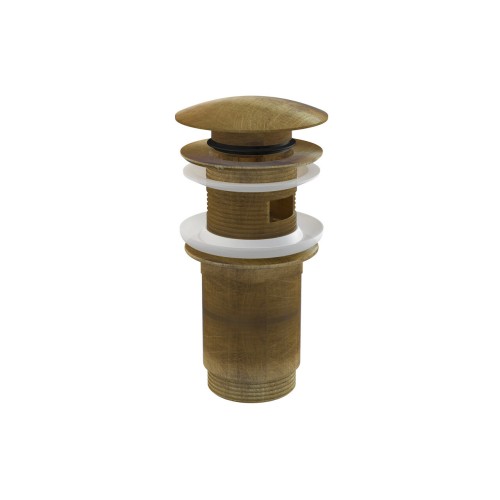 Ventil lavoar 5/4" metalic Alcadrain, cu dop mare