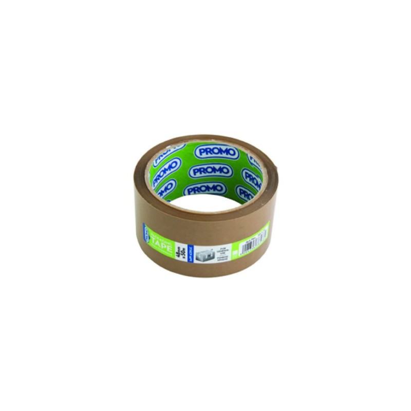 Banda adeziva de impachetare, Morris, maro, 48mmX50m