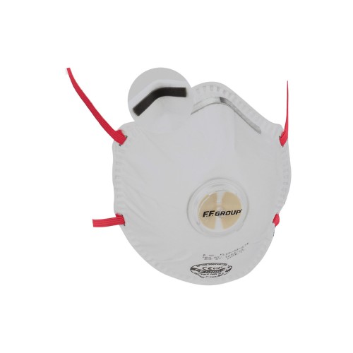 Masca protectie pentru particule, FF Group, V-220 SL FFP2, cu valva, 36455