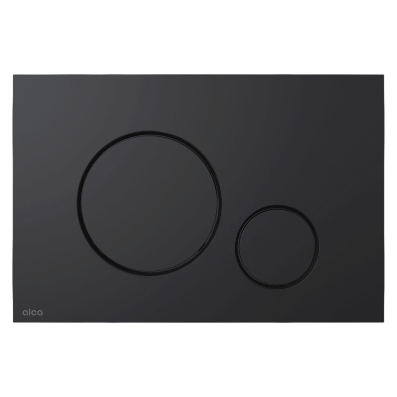 Clapeta de actionare pentru rezervor incastrat, Alcadrain, negru mat_M678