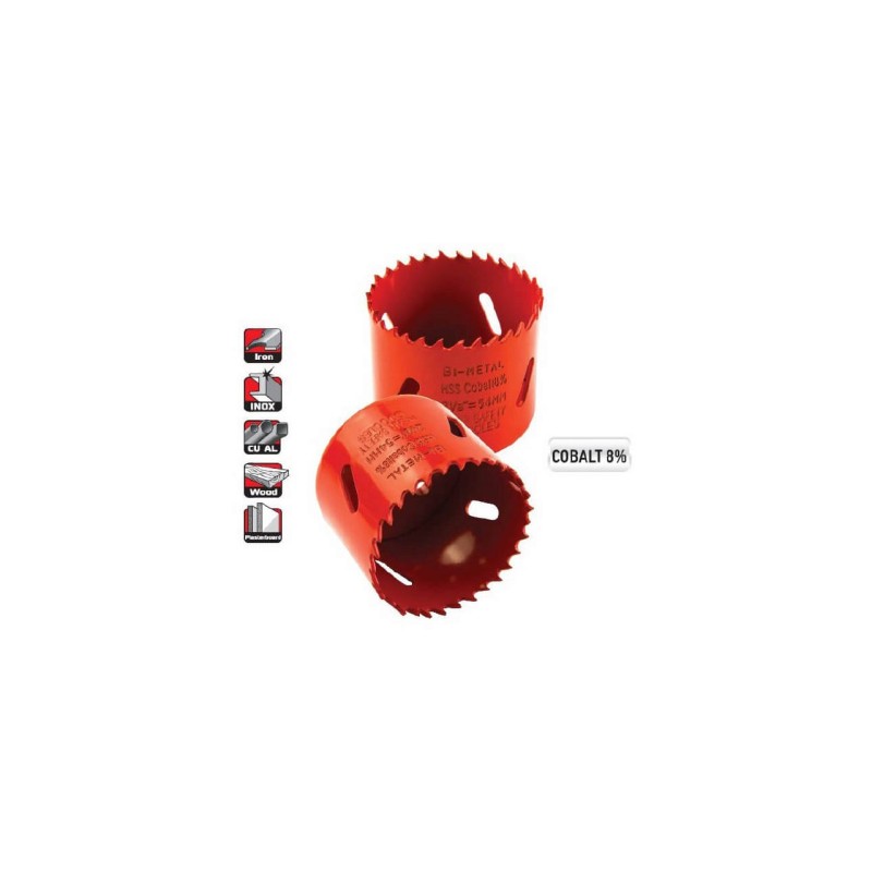 CAROTA BI-METAL HSS COBALT, BENMAN, 67 MM, 74222